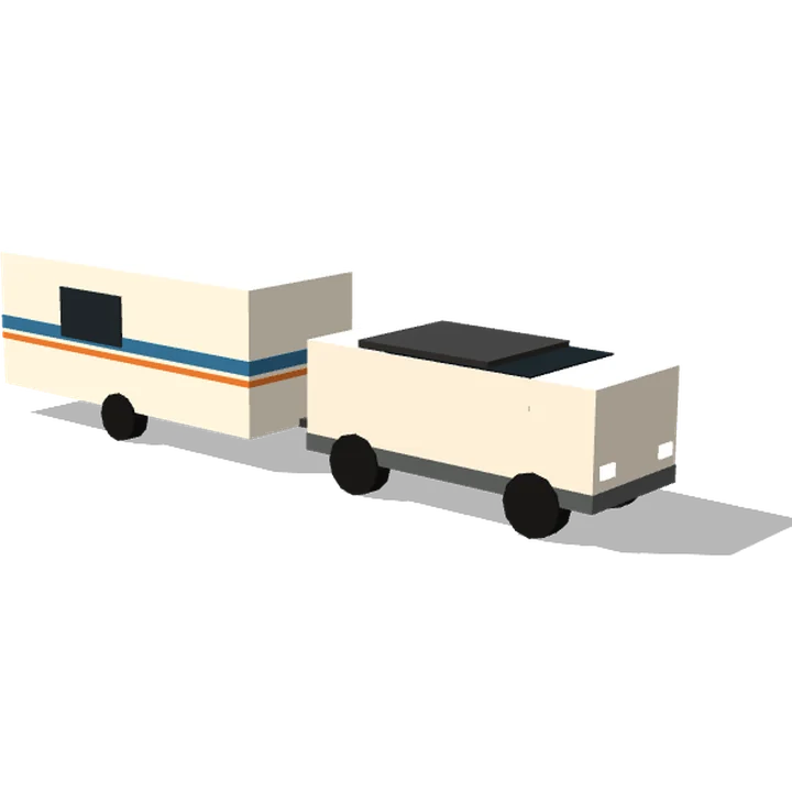 Caravans and grey nomads in Roo Road Rescue
